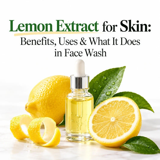 lemon extract for skin