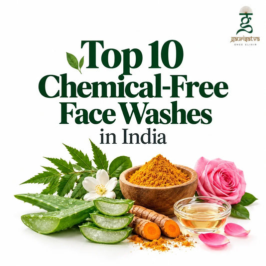 top chemical free face washes in india