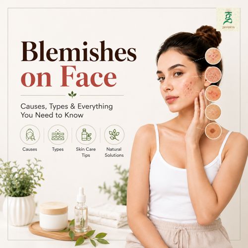 blemishes on face