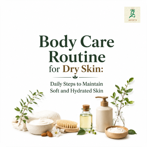 body care routine for dry skin