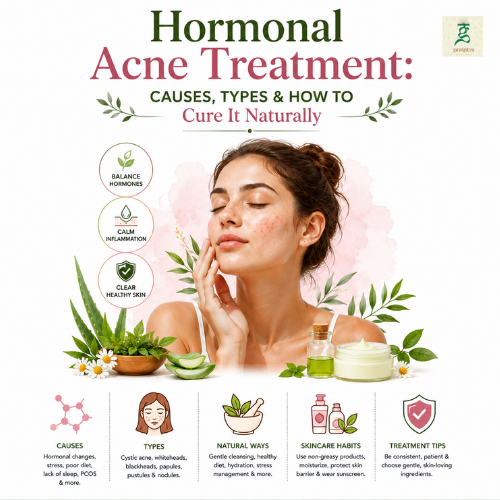 Hormonal Acne Treatment: Causes, Types & How to Cure It Naturally