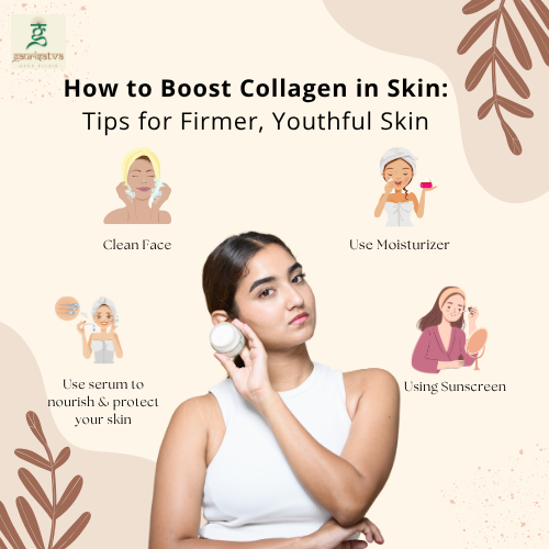 How to Boost Collagen in Skin: Tips for Firmer, Youthful Skin – Gaurisatva