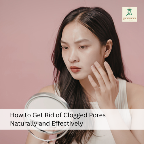 how to get rid of clogged pores