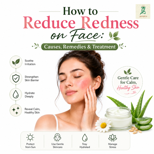 how to reduce redness on face