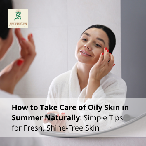how to take care of oily skin in summer naturally​