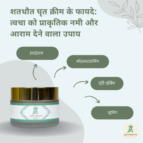 शतधौत घृत क्रीम के फायदे