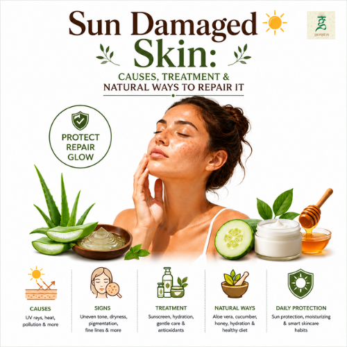 sun damaged skin