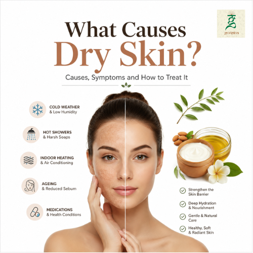 what causes dry skin
