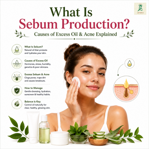 What Is Sebum Production? Causes of Excess Oil & Acne Explained