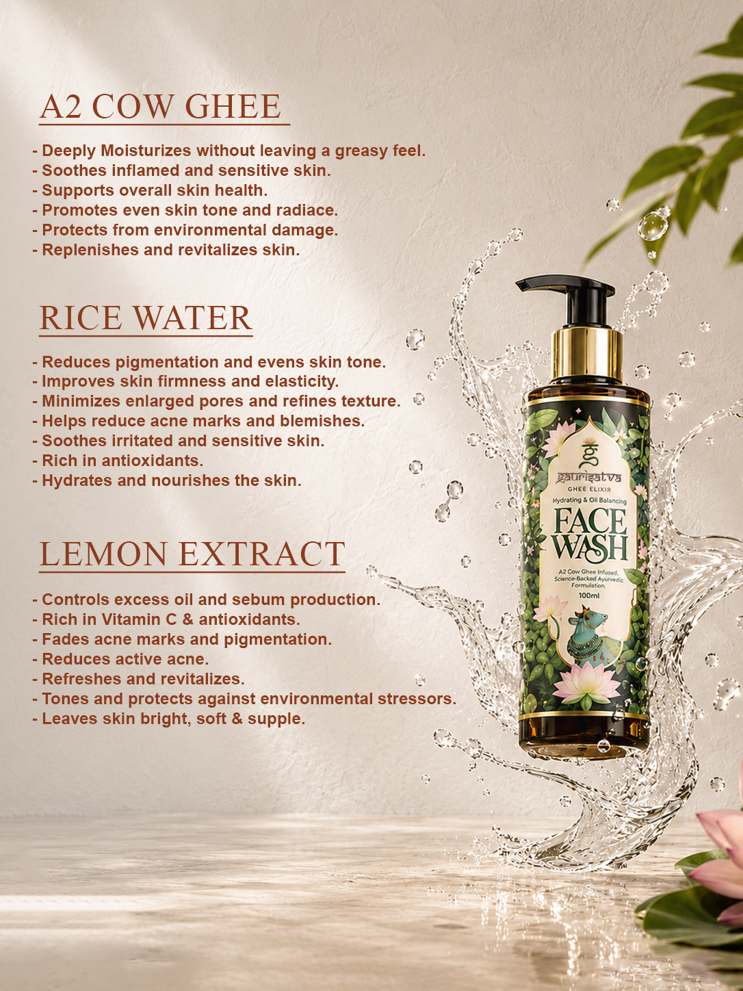 Hydrating & Oil Balancing Face Wash