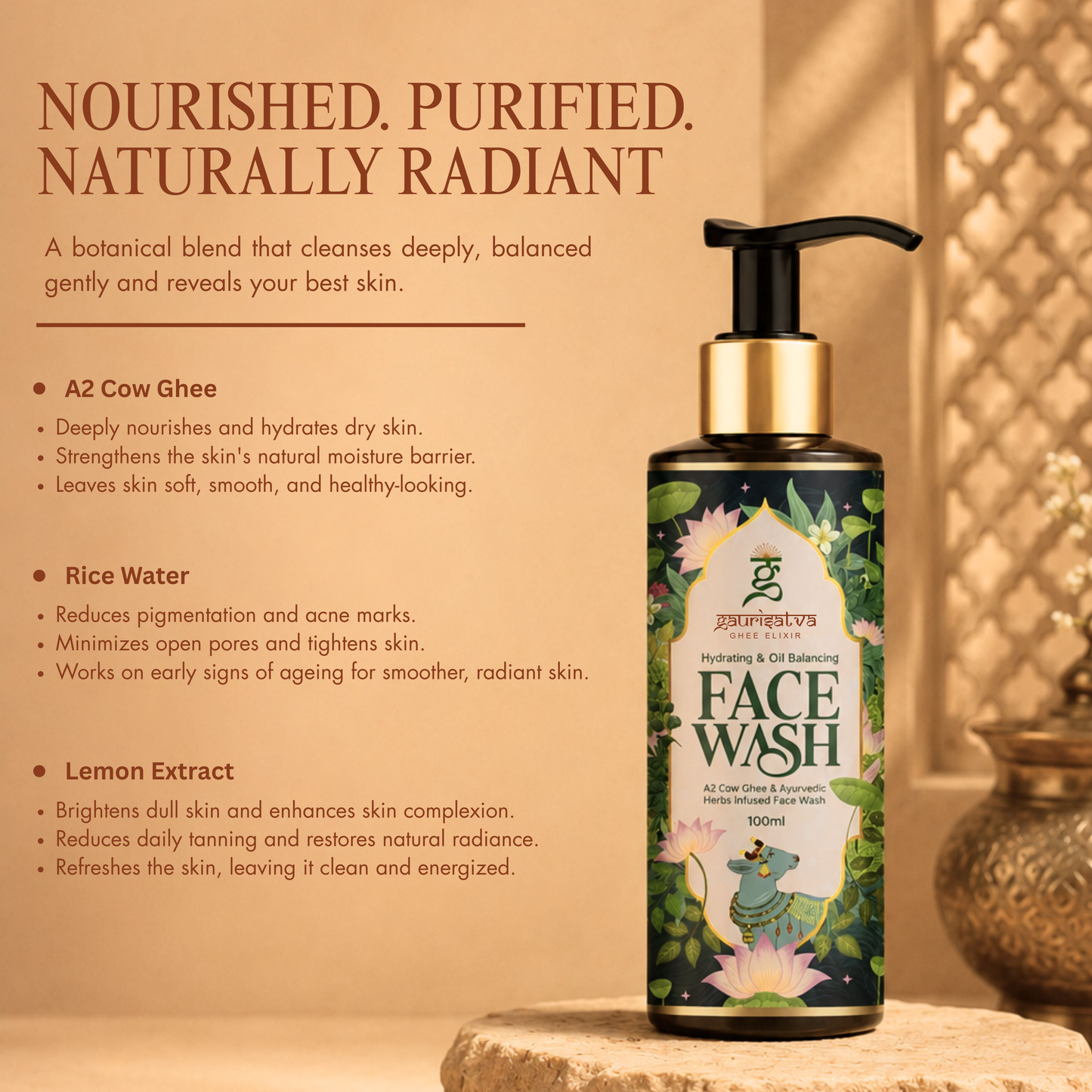 Hydrating & Oil Balancing Face Wash