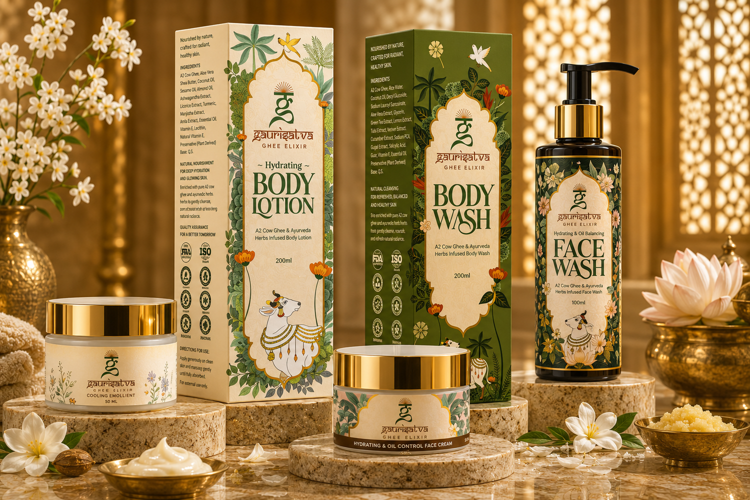 gaurisatva ayurvedic skincare products